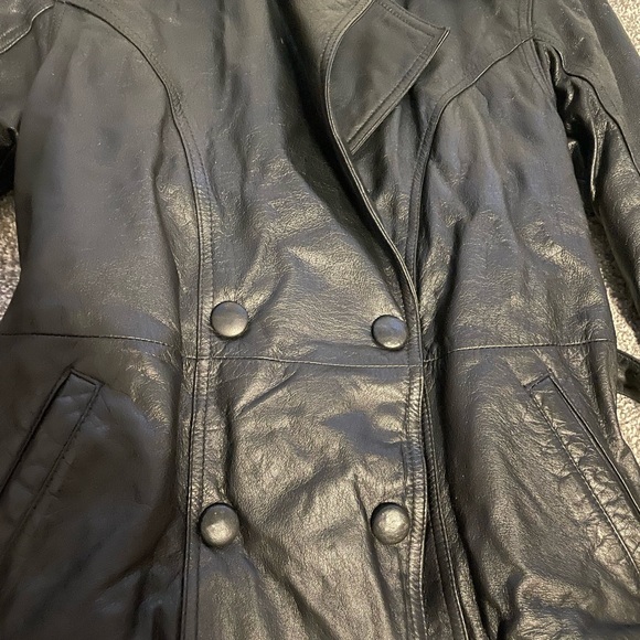 Vintage 90s Wilson Leather Jacket - Picture 5 of 6